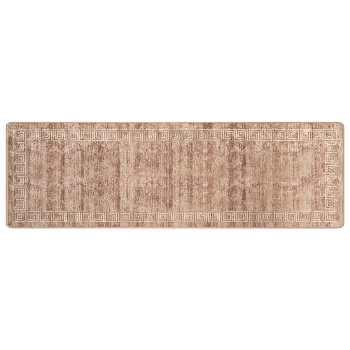 vidaXL Passadeira MARSA Branco 80 x 250 cm Poliéster e PVC