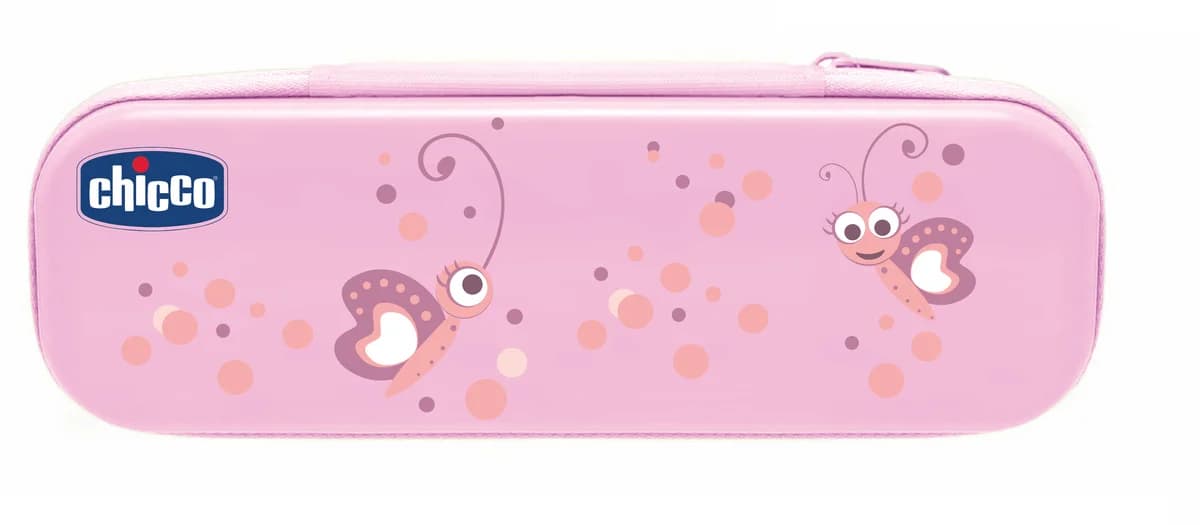Chicco Estojo Higiene Oral 12M+ Rosa