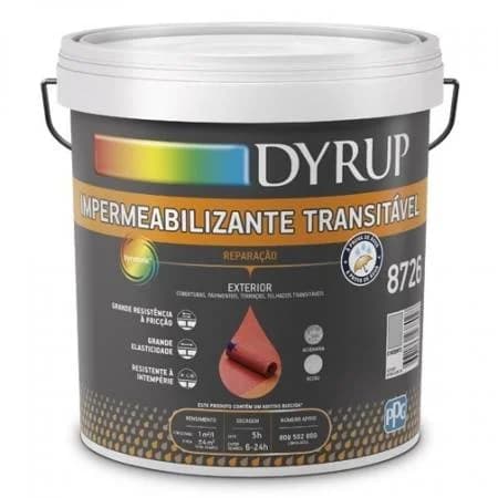 Dyrup Memb Liq Transit Cinza 4L - 0208163