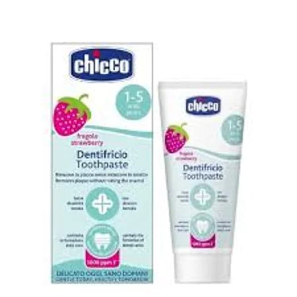 Chicco Pasta de Dentes Morango 12M+