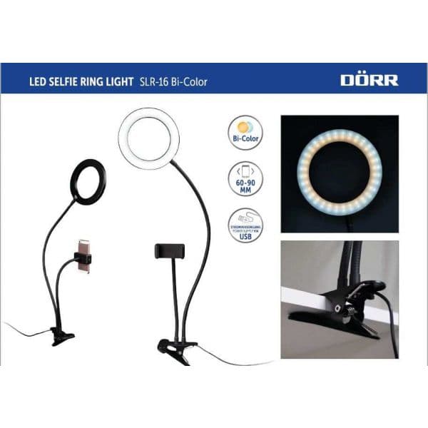 Dorr Tocha Led Selfie Ring Light SLR-16 BC