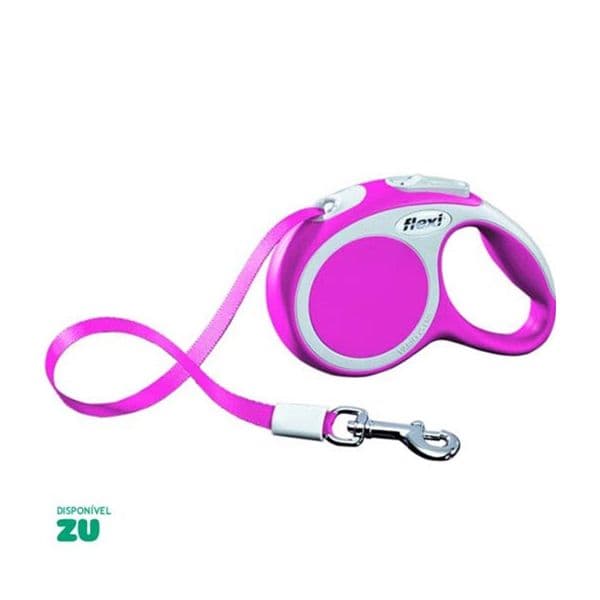 Flexi Trela Vario S Fita 3m Pink