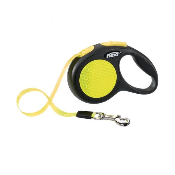 Flexi Trela em fita New Neon XS 3m - 20913
