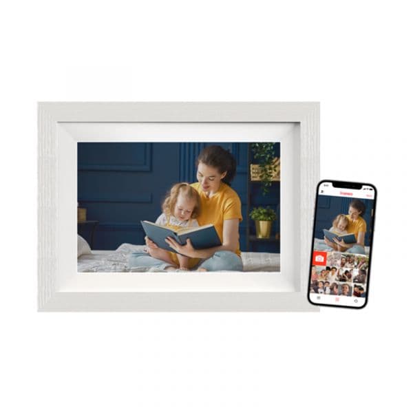 Braun Moldura Digital DigiFrame 10W WiFi 10.1" Branca