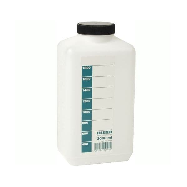 Kaiser Chemical Storage Bottle 2000ml branco 4194