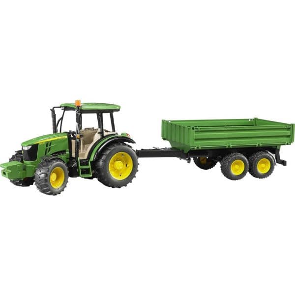 Bruder Tractor John Deere com Atrelado - 02108