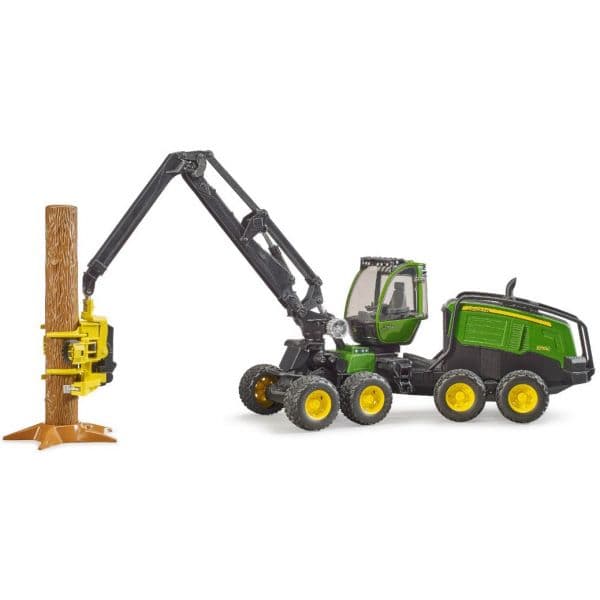 Bruder Máquina de ceifar John Deere 1270G c/ 1 tronco - 02135