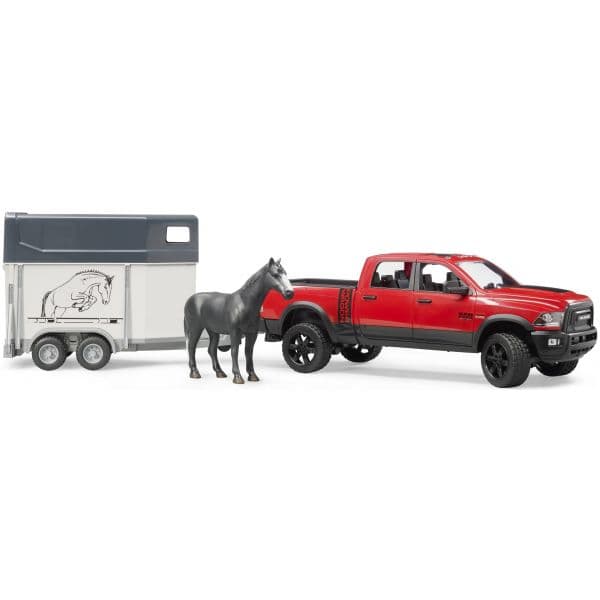 Bruder Carrinha RAM com Atrelado e Cavalo - 02501