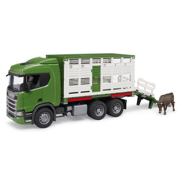 Bruder Camião Scania Super 560R Transporte de Animais - 03548