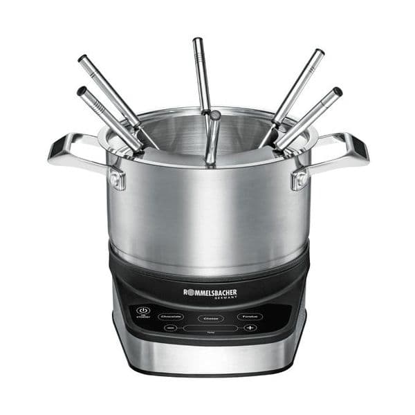 Rommelsbacher Fondue Set F1200 inox/black 1.200W
