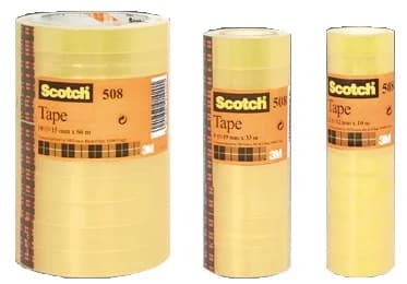 Scotch Cinta Transparente 508 19 X 66 -pack 8 Rollos