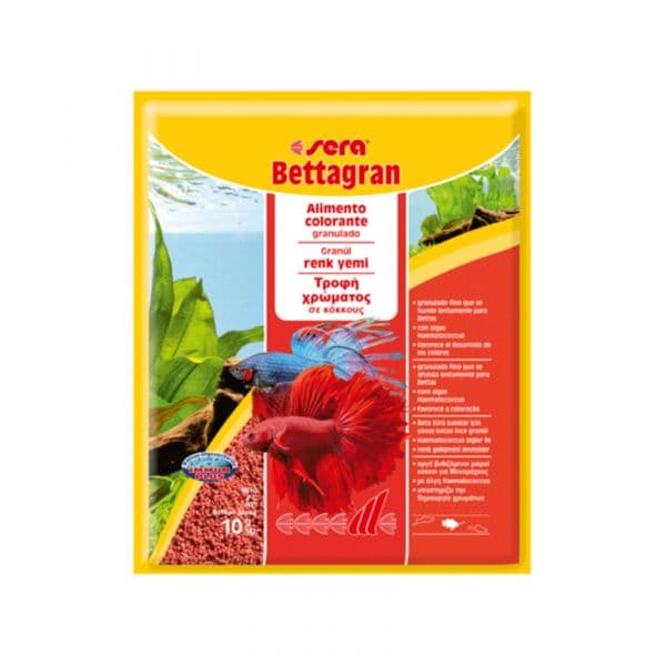 Sera Alimento Peixe Bettagran 10g