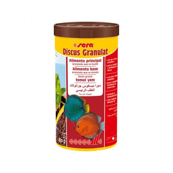 Sera Alimento Peixe Discus Granulat 1000ml