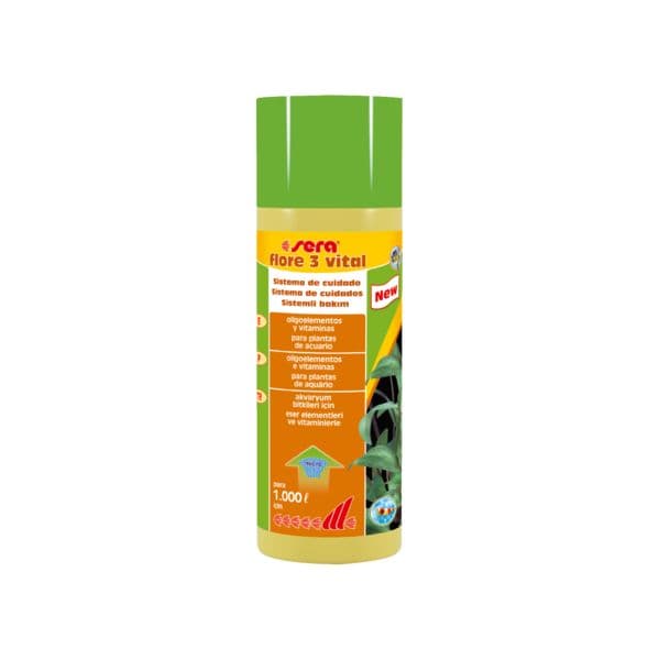 Sera Flore 3 Vital para Reforçar as Defesas Naturais Das Plantas 250 ml
