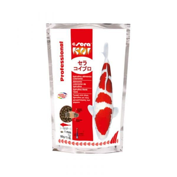 Sera Koi Profissional Spirulina Alimento Colorante 1000g