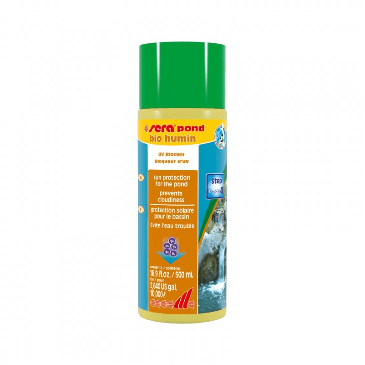 Sera Pond Bio Humin para La Protección Solar Del Estanque 500 ml
