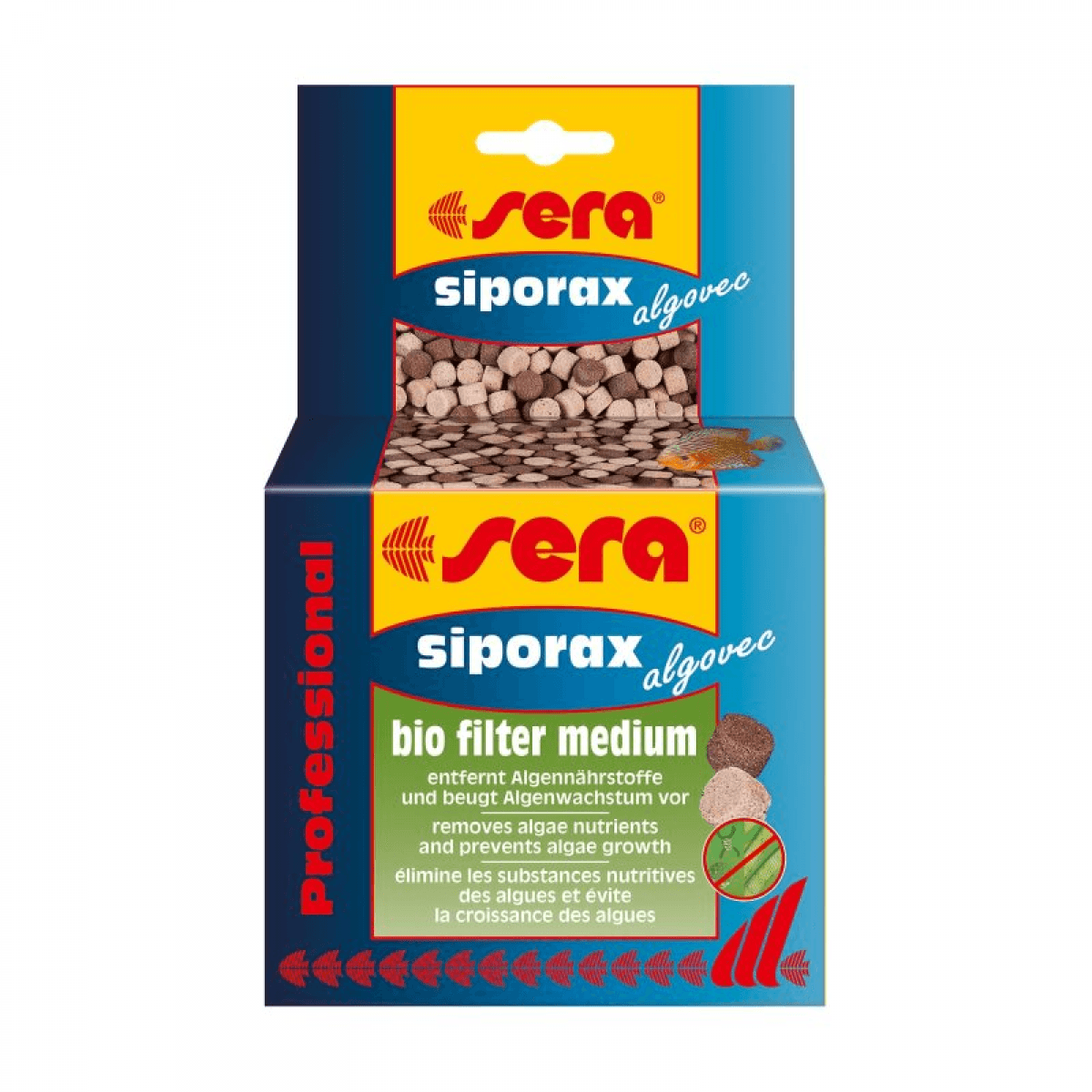 Sera Alimento Peixe Siporax Algovec Professional