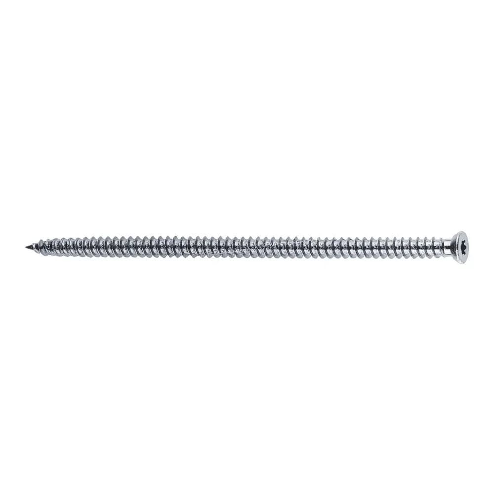 Celo Parafusos de Estrutura FBS 7.5-92, 100 Unidades, Zincado, Cabeça Escareada