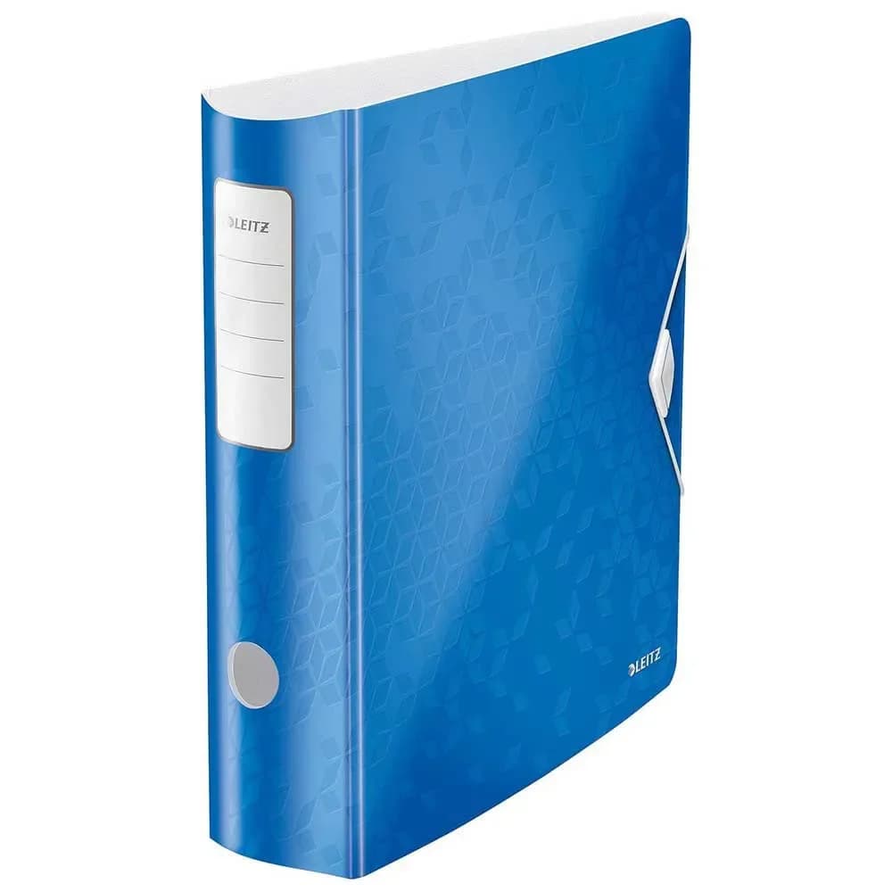 Leitz Pasta de Arquivo Lombada Larga 82 mm Active WOW A4 500 Folhas Azul
