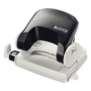 Leitz Furador 5038 c/ Guia 16 Fls Preto - 22654