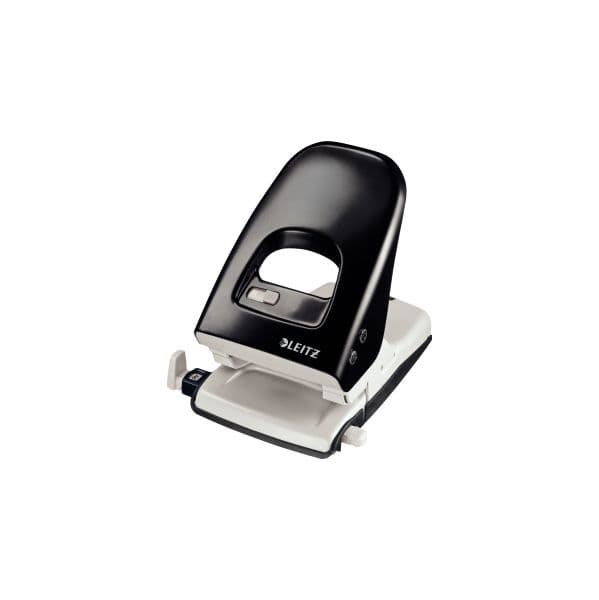 Leitz Furador 5138 c/ Guia 4mm 40 Fls Preto