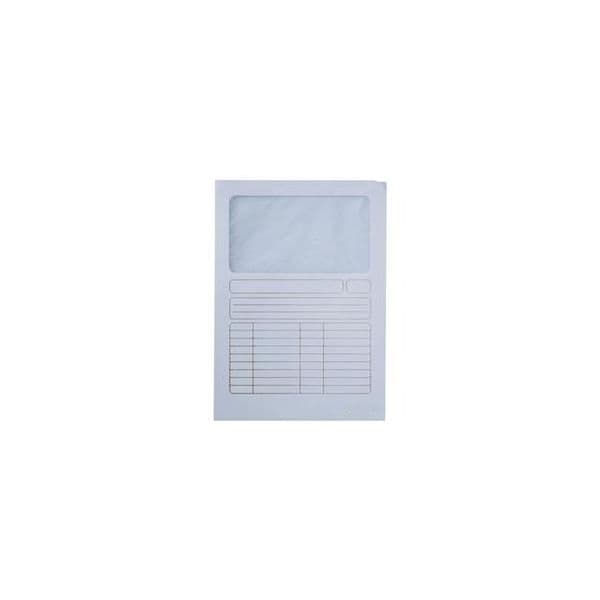 Leitz Pastas de Protocolo c/ Janela 140g 100 Un. - 1001204