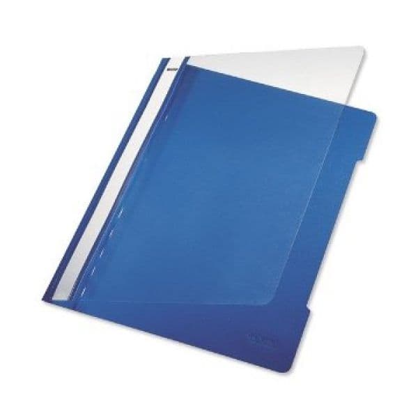 Leitz Classificador Plástico 4191 Azul Escuro 25 Un.