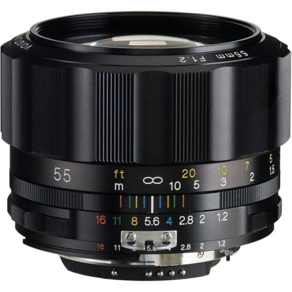 Objetiva Voigtlander Nokton 55mm f/1.2 Slii-s Preta Nikon Ai-s - VOIGTLANDER240228