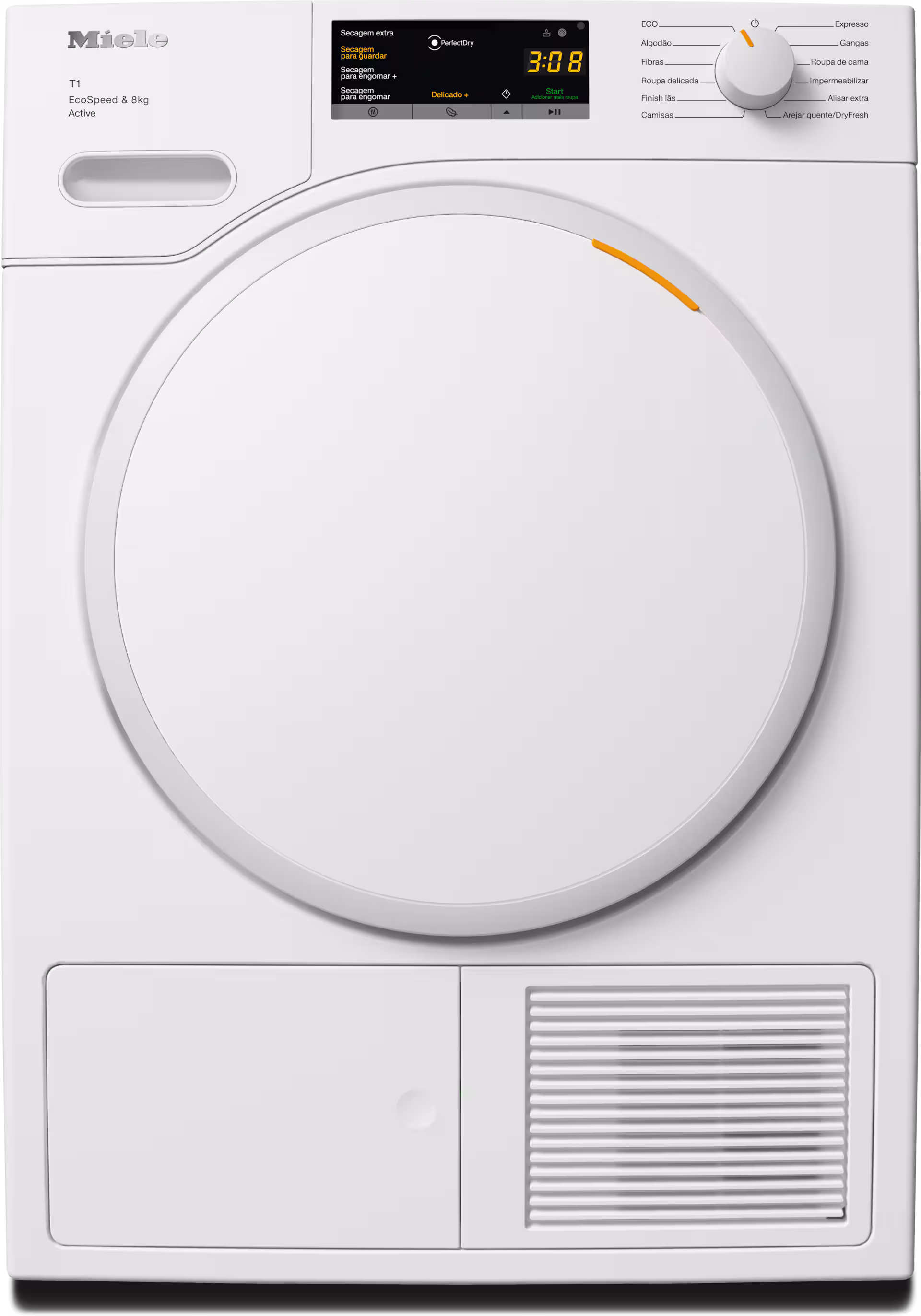 Máquina de Secar Roupa Miele TWA520 8kg Classe A