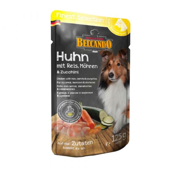 Ração Húmida Belcando Finest Selection Frango 125g