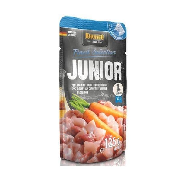 Ração Húmida Belcando Finest Selection Junior Frango com Cenouras 125g