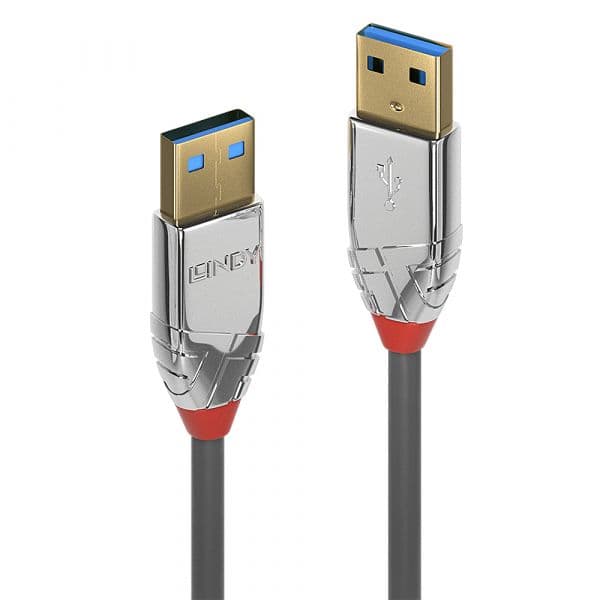 Lindy 36625 Cabo USB 3.2 Gen 1 USB A Cinzento 0.5m