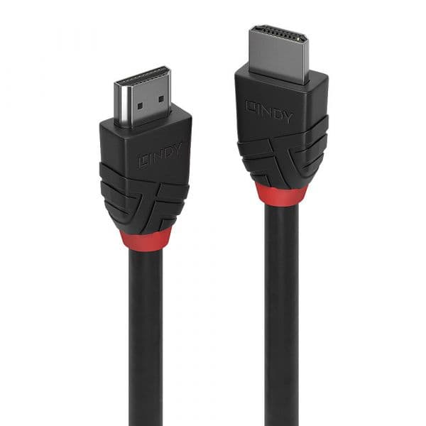 Lindy 36770 Cabo HDMI Black Line 0.5m 8K60Hz