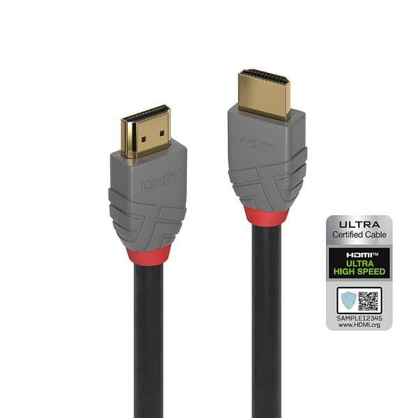 Lindy 36951 Cabo HDMI Ultra High Speed 0.5m Black