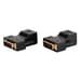 Lindy 38300 Extensor/Divisor DVI-D Single Link Cat.6 70m Preto