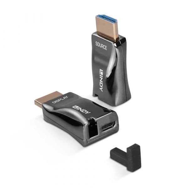 Lindy 38392 Extensor HDMI 4K60 Fibra Ótica até 300m Cinzento Escuro