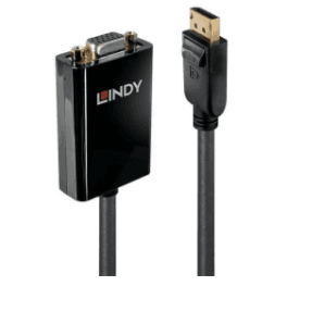 Lindy Adaptador Activo DisplayPort > VGA - 41006