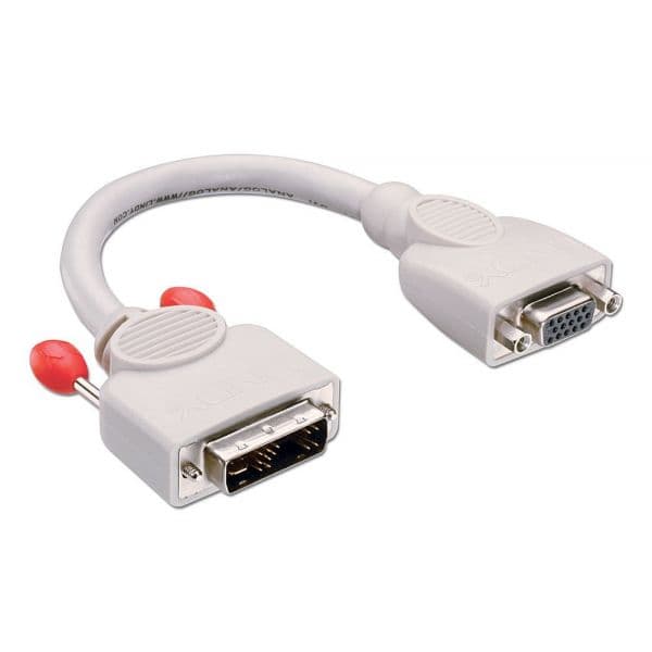Lindy Dvi-i/a para Vga Cabo Adaptador 0.2m - 41222