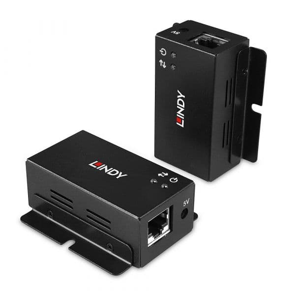 Lindy Extensor USB 2.0 Cat. 6 50m 2 Portas