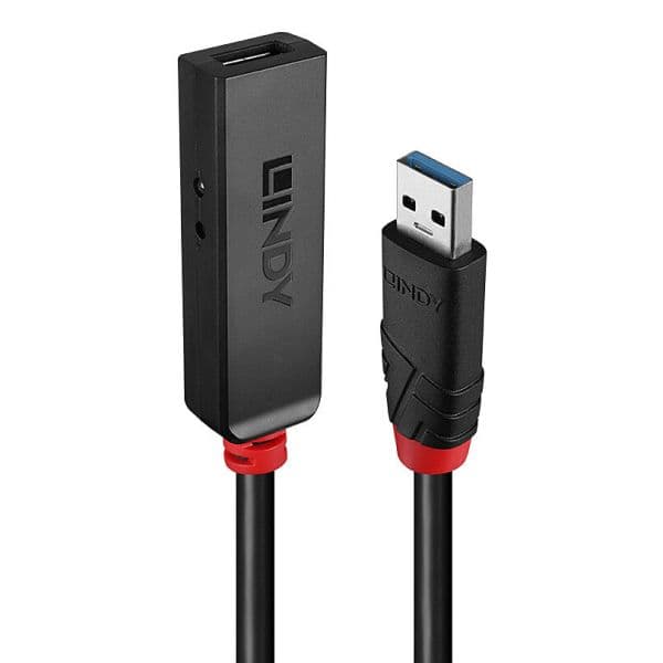 Lindy Cabo USB 3.0 Ativo Extensão Slim USB-A 3m