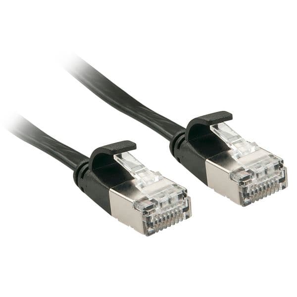 Lindy - 47484 cable de red Negro 5 m Cat6a U/FTP (STP) - 47484