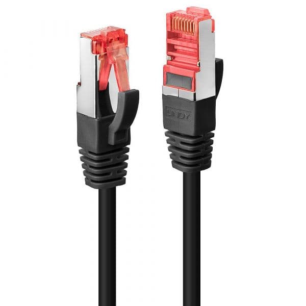 Lindy - 47778 cable de red Negro 1,5 m Cat6 S/FTP (S-STP) - 47778