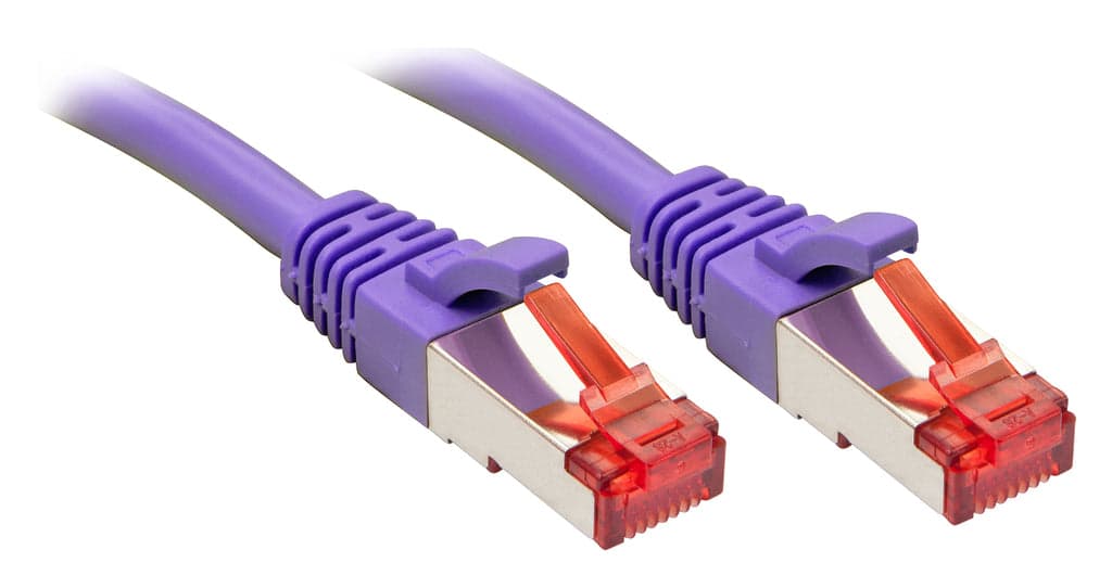 Lindy - Rj45/Rj45 Cat6 2m cable de red Violeta S/FTP (S-STP) - 47824