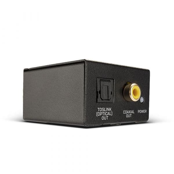 Lindy Conversor Áudio Analógico para Digital TosLink Coaxial