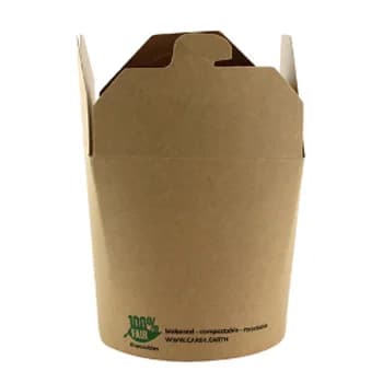 Caixa Cartão Kraft 9,8x10x8,8cm (massas) 760ml 25un - 6621281