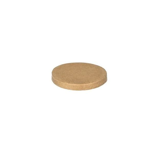 Papstar Tampa Molheira Cartão Kraft 45ml 60ml 50 unidades