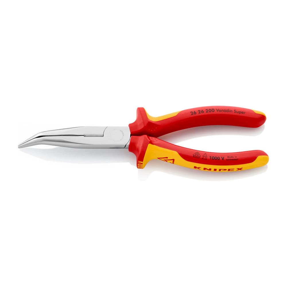 Knipex Nose Side Cutting Pliers Chrome Plated 200 mm Snipe - 26 26 200