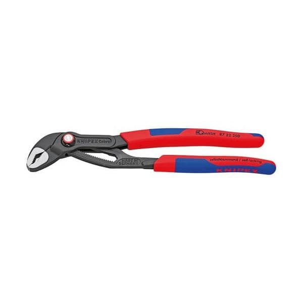 Knipex Cobra Quickset Pipe Wrench Vermelho