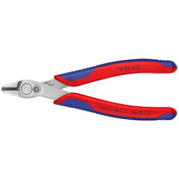 Knipex Electronic Super Knips Xl Esd Pliers Vermelho,Azul,Prateado
