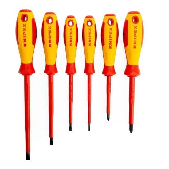 Knipex 19044 6 Pieces Screwdriver Set Laranja